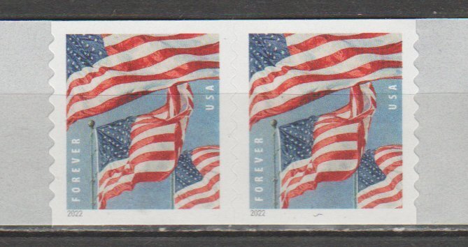 #5657,  Pair.  Flags  MNH (Forever)