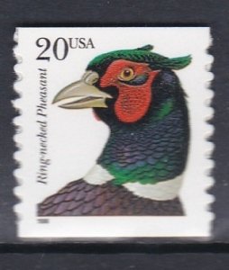 3055 Ring-necked Pheasant Coil MNH