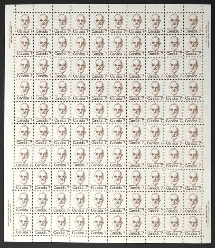 Canada 592 Sheet MNH