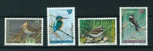 Luxembourg 1993 National Welfare Fund. Birds set of stamps. MNH. Sg 1364-1367