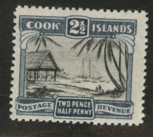 Cook Islands Scott 94 MH* 1933 CV$1.75