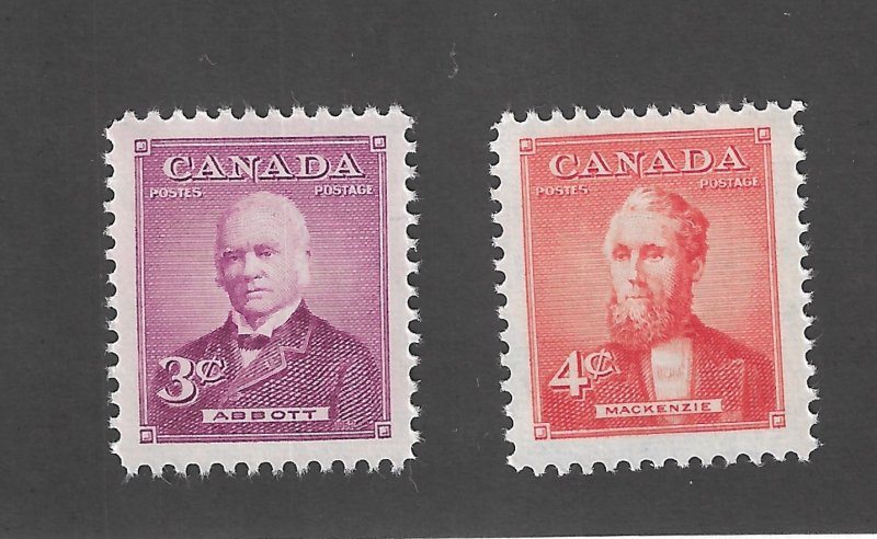 Canada 318-19 MNH 1952
