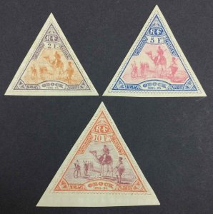 MOMEN: FRENCH COLONIES IN OBOCK SC #60-62 1894 MINT OG H LOT #63130