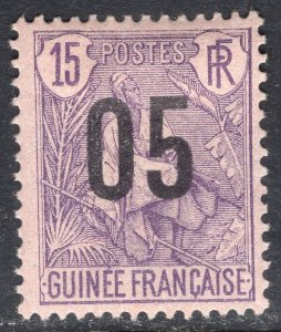 FRENCH GUINEA SCOTT 57