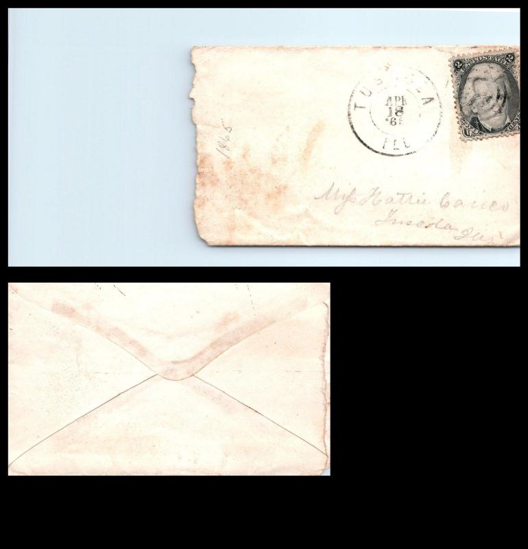 Goldpath: US cover 1865, Tuscola, ILL.  _CV14_P2