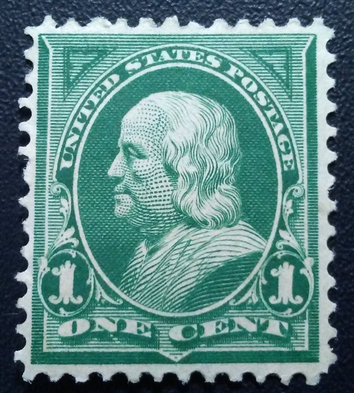 StampGeek Scott #279 MINT, VERY FINE-EXTRA FINE,  HINGE REMNANT