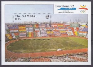 1990 Gambia 1079/B101 1992 Olympic Games in Barcelona 10,00 €