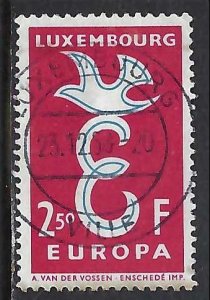 Luxembourg 341 VFU EUROPA Z8179