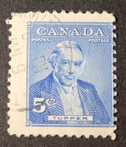 CA S#358 U-VG $0.05 11/08/1955 - Prime Ministers - Sir C Tupper