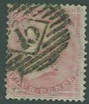 Great Britain SC#25 Queen Victoria 4d rose, canceled 