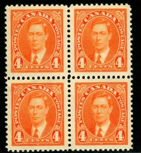 ES-14347 CANADA SCOTT 234  KGVI BLOCKS MNH VF-XF  $25 STOCK PHOTO