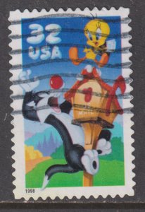 United States 3204A Sylvester & Tweety Bird 1998