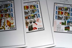 COLOR PRINTED NETHERLANDS 1852-2010 STAMP ALBUM PAGES (315 illustrated pages)