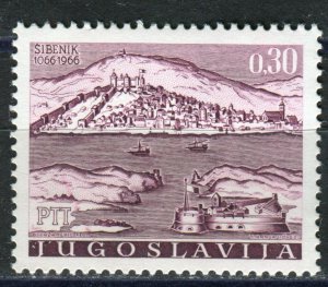 1184 - Yugoslavia 1966 - Medieval View of Sibenik - Croatia - MNH Set