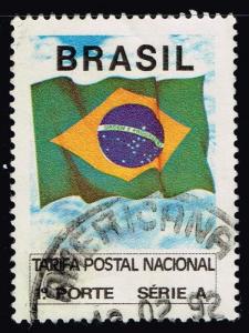 Brazil #2320 Flag of Brazil; Used (0.25)