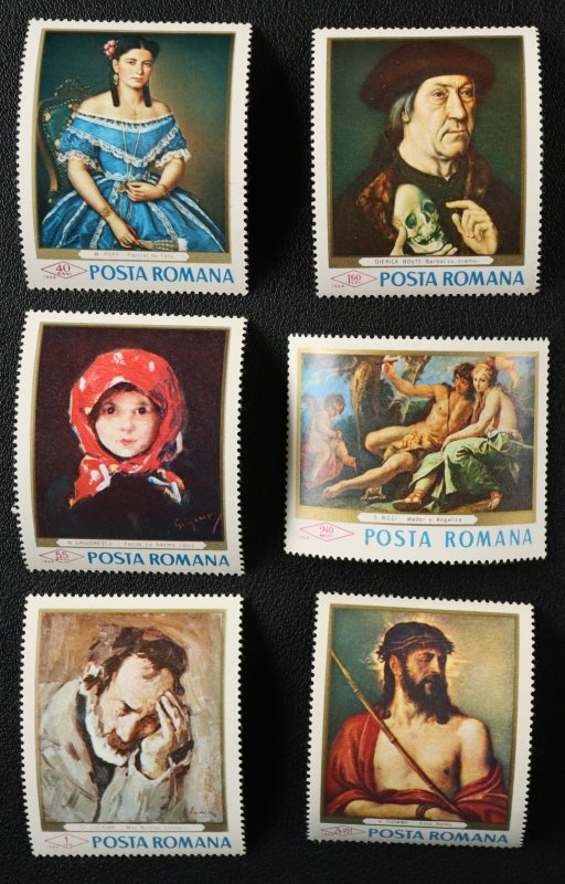 Romania #'s 1997-8, 2000-1, 3,5 MNH