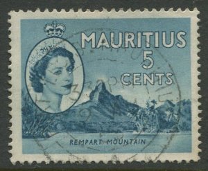 STAMP STATION PERTH Mauritius #254 QEII Definitive Issue FU 1953-1954