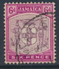 Jamaica SG 44 Used / FU    see details  SC # 42 dulll & bright purple