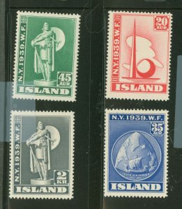 Iceland #213-216  Single (Complete Set)