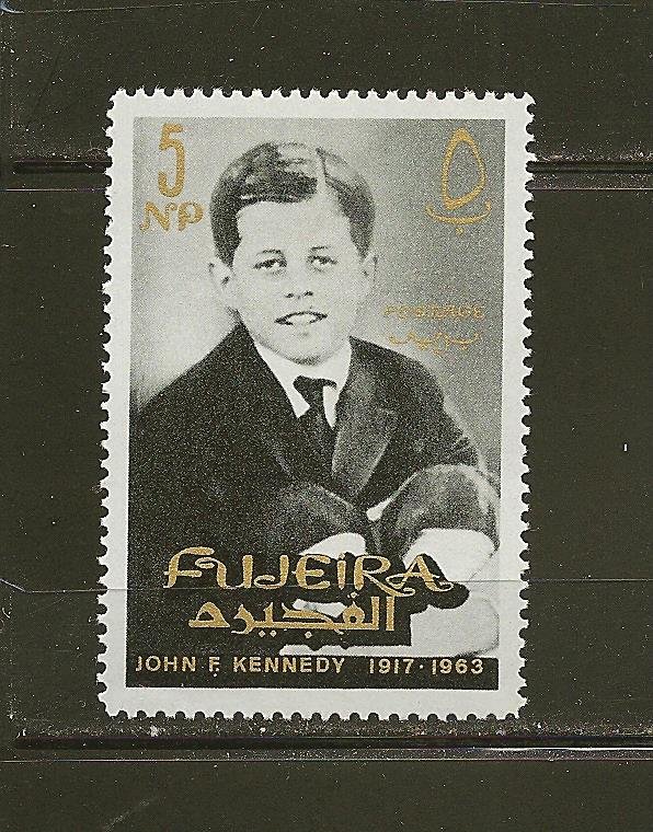 Fujeira 28 John F Kennedy 1965 MNH