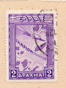 Greece 1933 Air Early Issue Fine Used 2dr. 237983