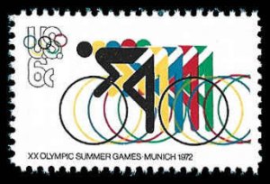 PCBstamps   US #1460 6c Olympics-Bicycling, MNH, (27)