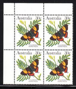 Australia 1983 MNH Scott #875A 30c Chlorinda hairstreak butterfly Upper left ...