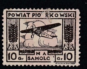 Poland World War I Local Aero Post, Scarce