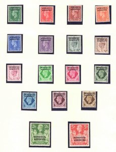 MOMEN: MOROCCO AGENCIES MINT COLLECTION OG H CAT. £600 LOT #66693*