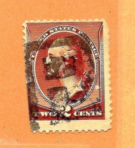 1800s US Stamp w/ Fancy Cancels:  Big, Bold Handcarved R ~ Free Shipping..T9