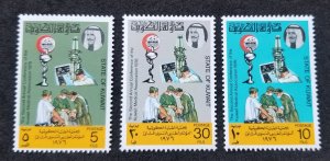 *FREE SHIP Kuwait Medical Association 1976 Health Microscope Doctor (stamp) MNH