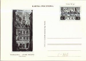 Poland, Worldwide Government Postal Card