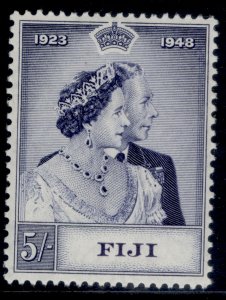 FIJI GVI SG271, 5s violet blue, NH MINT. Cat £14.