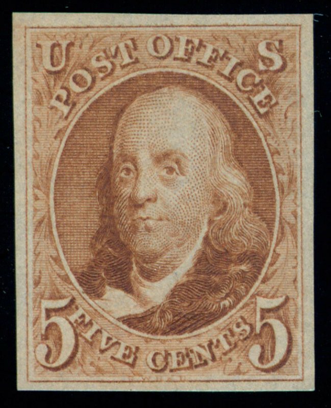 MOMEN: US STAMPS #3 NGAI PF CERT