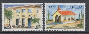 Aruba 195-196 MNH VF