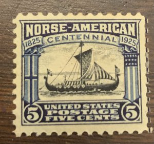 USA 621 Mint Lightly Hinged F-VF