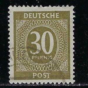 Germany AM Post Scott # 547, used