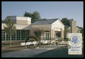 #3930 Presidential Libraries Postcard FDC