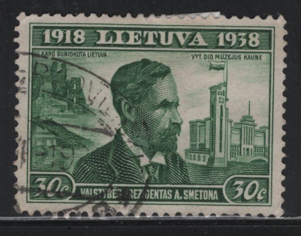 Lithuania 307 President Antanas Smetona 1939