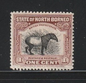 North Borneo 136 MH Animal (B)