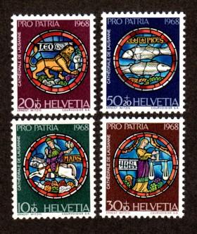 Switzerland # B374-B377 Mint!