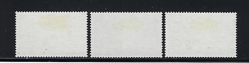 HONG KONG SCOTT #200-202 1962 HONG KONG STAMP CENTENNIAL- MINT LIGHT  HINGED