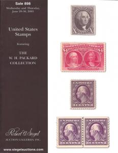 United States Stamps Featuring the W.H. Packard Collectio...