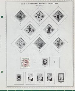 Dominican Rep. Stamp Collection approx. 85 Stamps Mint & Used ZAYIX 0825BB3704