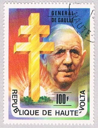 Burkina Faso De Gaulle 100 (AP113606)