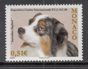 Monaco 1580 Dog MNH VF