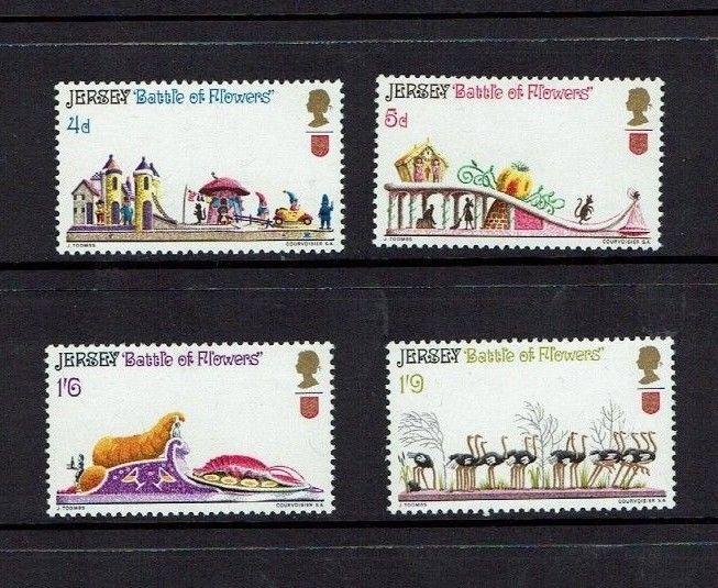 Jersey: 1970, Battle of the Flowers Parade, MNH set