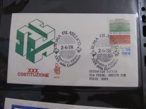 1978 Italy FDC LR121F42-