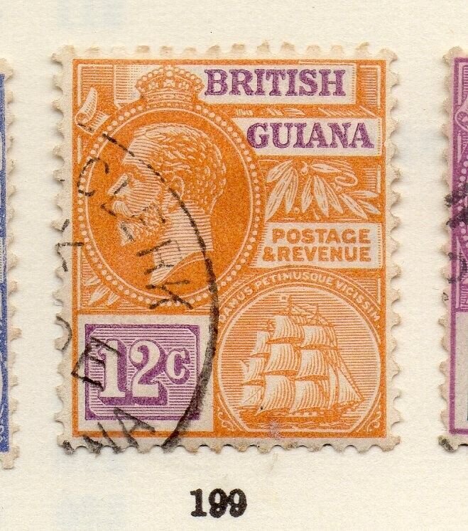 British Guiana Early 1900s Early Issue Fine Used 12c. NW-257428