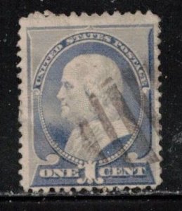 USA Scott # 212 Used  - Benjamin Franklin